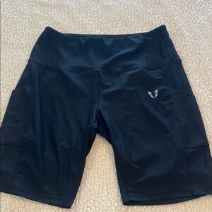 Sleek Black Women's Bike Shorts